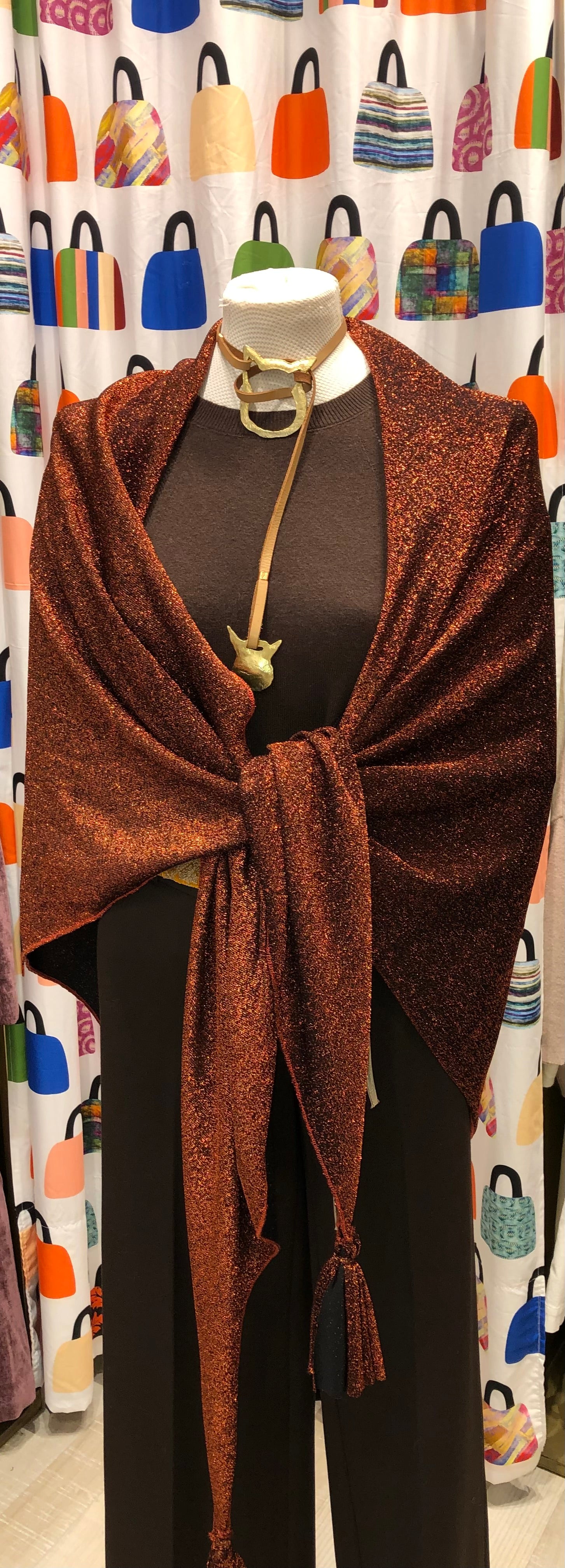 Scialle Lurex