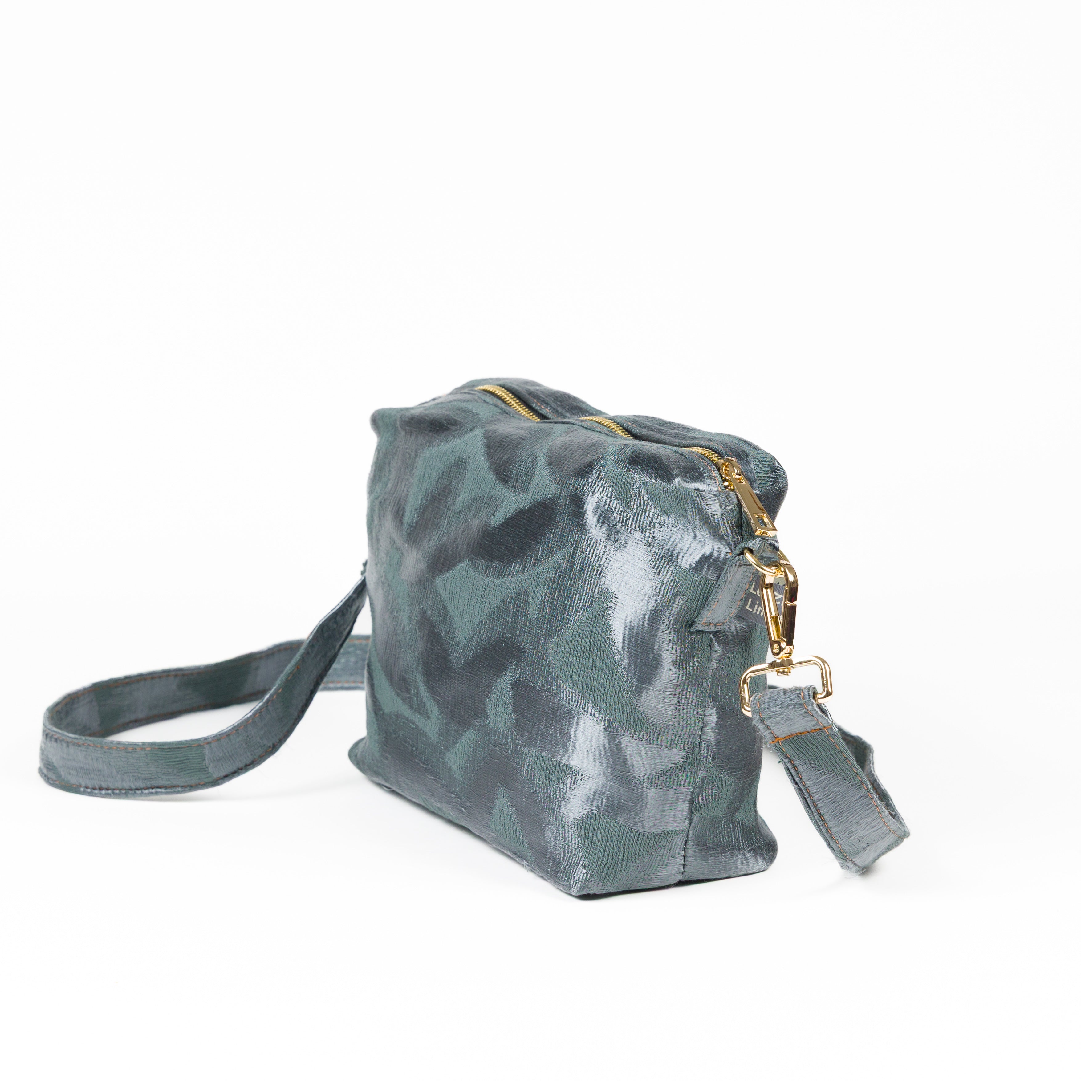 MINI GBAG TRACOLLA LUNGA VELLUTO FOGLIA
