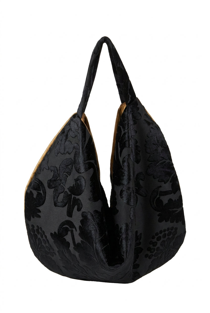 MaxiBag Broccato Nero