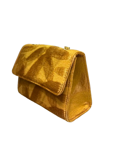 SCATOLETTA VELLUTO FOGLIA