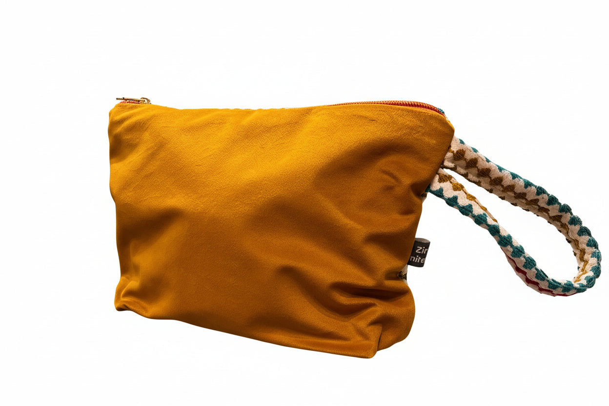 Pochette Pallino ocra