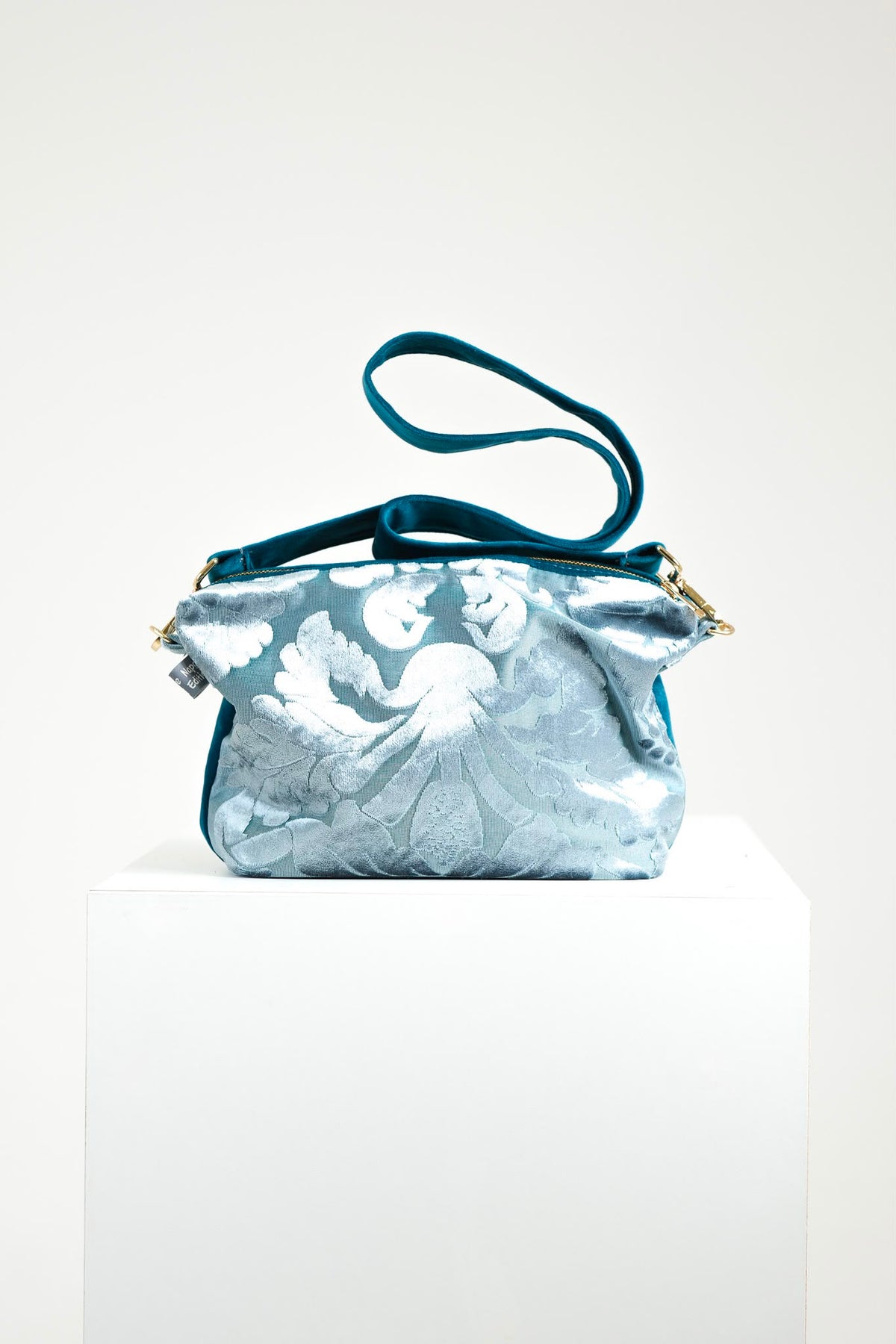 Gbag Azzurro Broccato