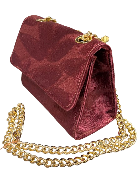 SCATOLETTA VELLUTO FOGLIA