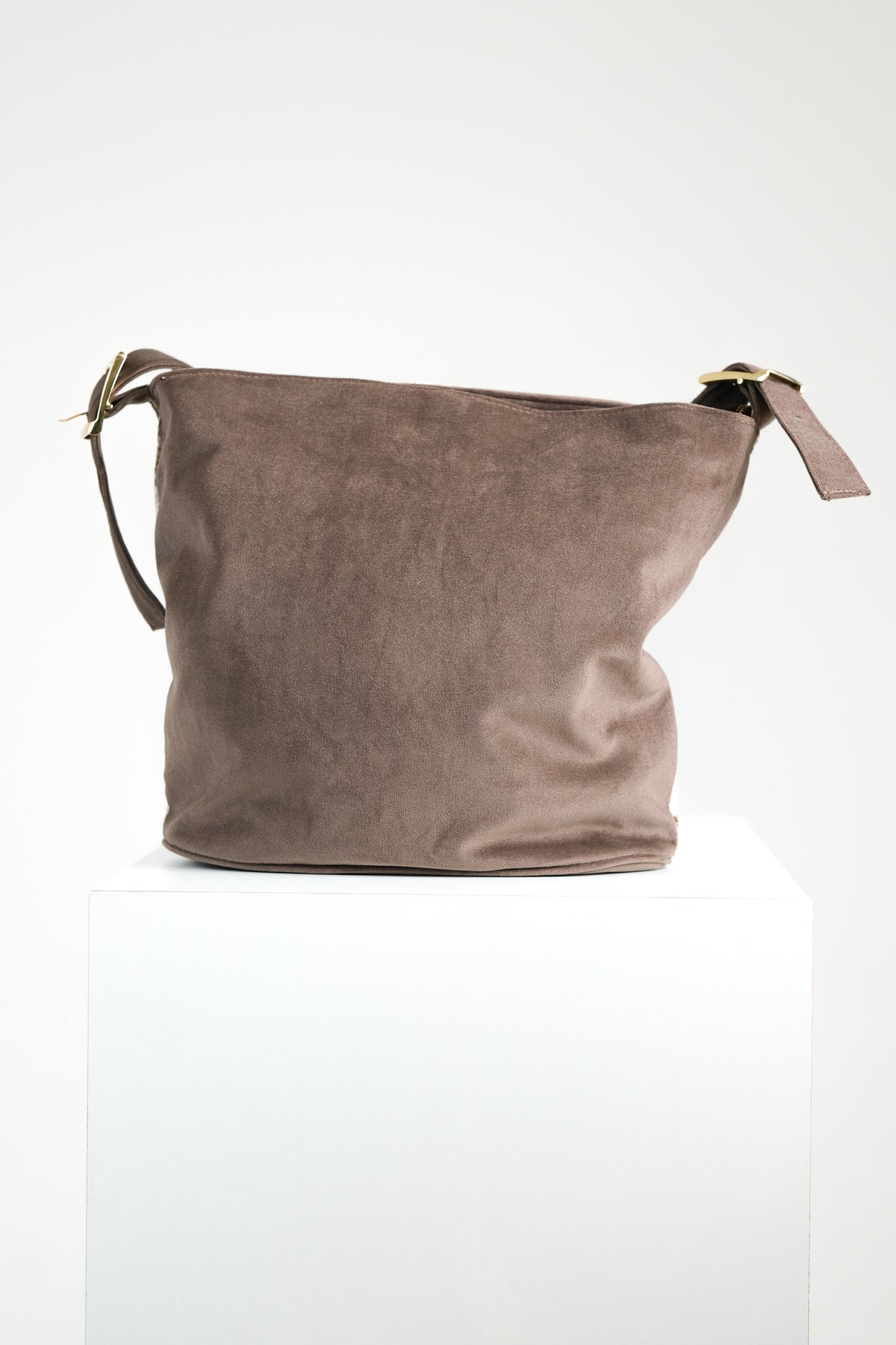 Fibbiona beige Broccato