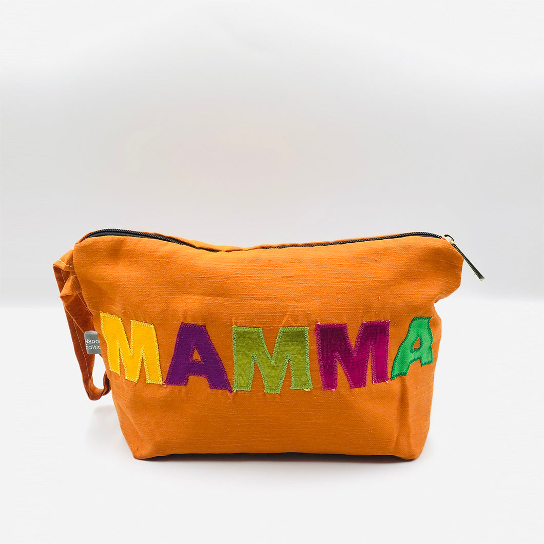 Pochette Taffetà MAMMA Arancio