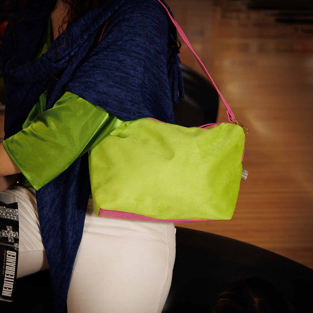 Gbag Touch Bicolor Verde Rosa